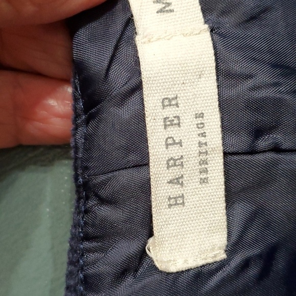 HARPPER, blue cordery mini skirt. Beautiful detailed enbroidery. Size me… - Picture 7 of 12